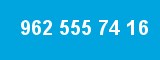 962 555 74 16 962 555 74 16